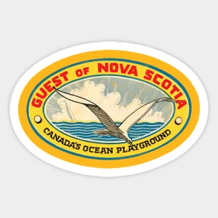 Guest Of Nova Scotia Sticker